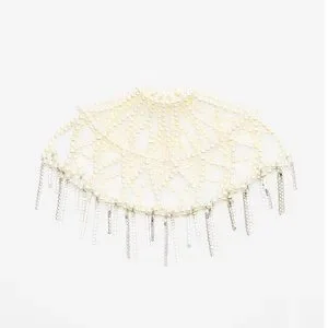NWT Zara Jewel And Pearl Cap Beautiful Zara Cap???? Dare to look Stunning ? Client main image 4